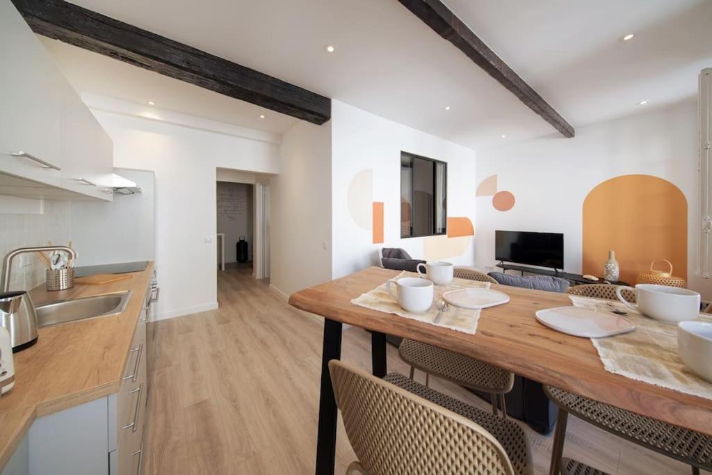 Apartmán Les Arches - Belle Decoration - Wifi - Ac Clim Villeneuve-lès-Avignon Exteriér fotografie